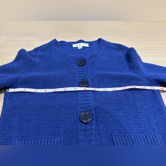 See By Cloe women’s cardigan, Blue, size 2, fit small - Picture 8 of 10